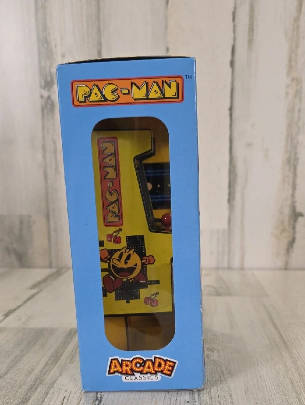 Pac-Man Mini Arcade Console Yellow & Black Retro Handheld NEW